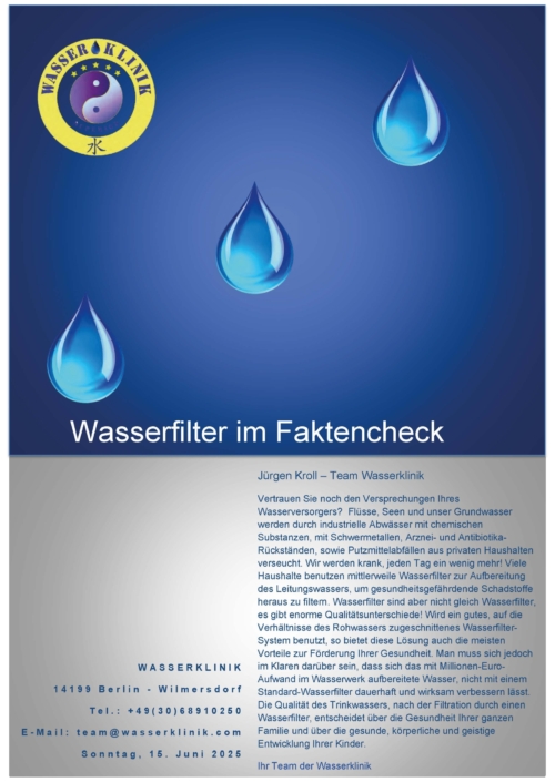 Bester Wasserfilter